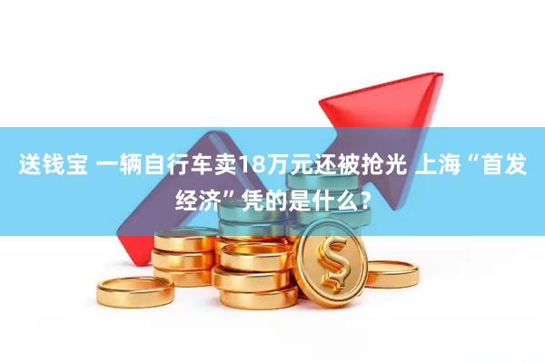 送钱宝 一辆自行车卖18万元还被抢光 上海“首发经济”凭的是什么?
